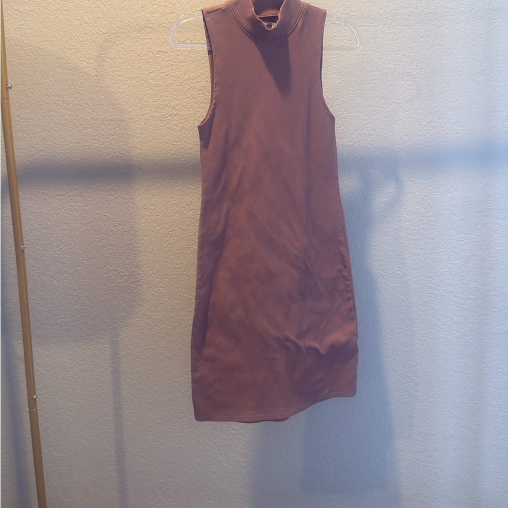 Abercrombie & Fitch Mauve Midi Dress